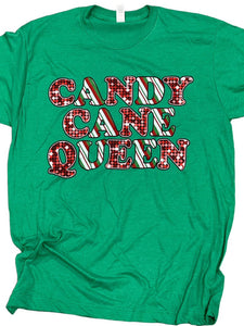 Candy Cane Queen Tee