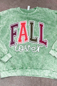 Fall Lover Mineral Wash Sweatshirt