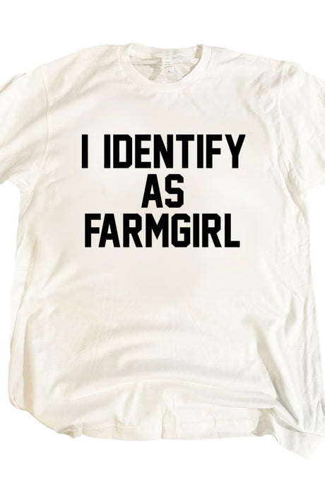 I Identify As Farmgirl Tee