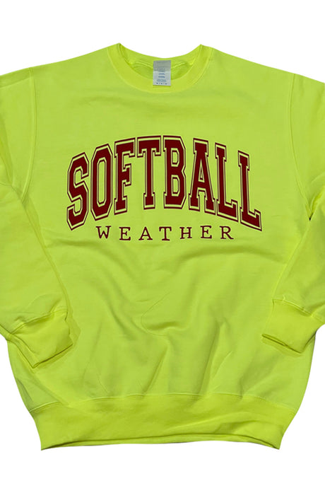 Softball Weather Sweatshirt