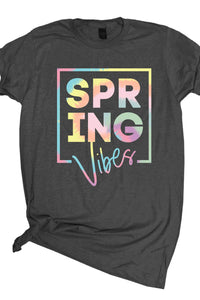 Spring Vibes Square Tee