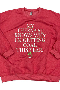 Therapist Coal Sweatshirt